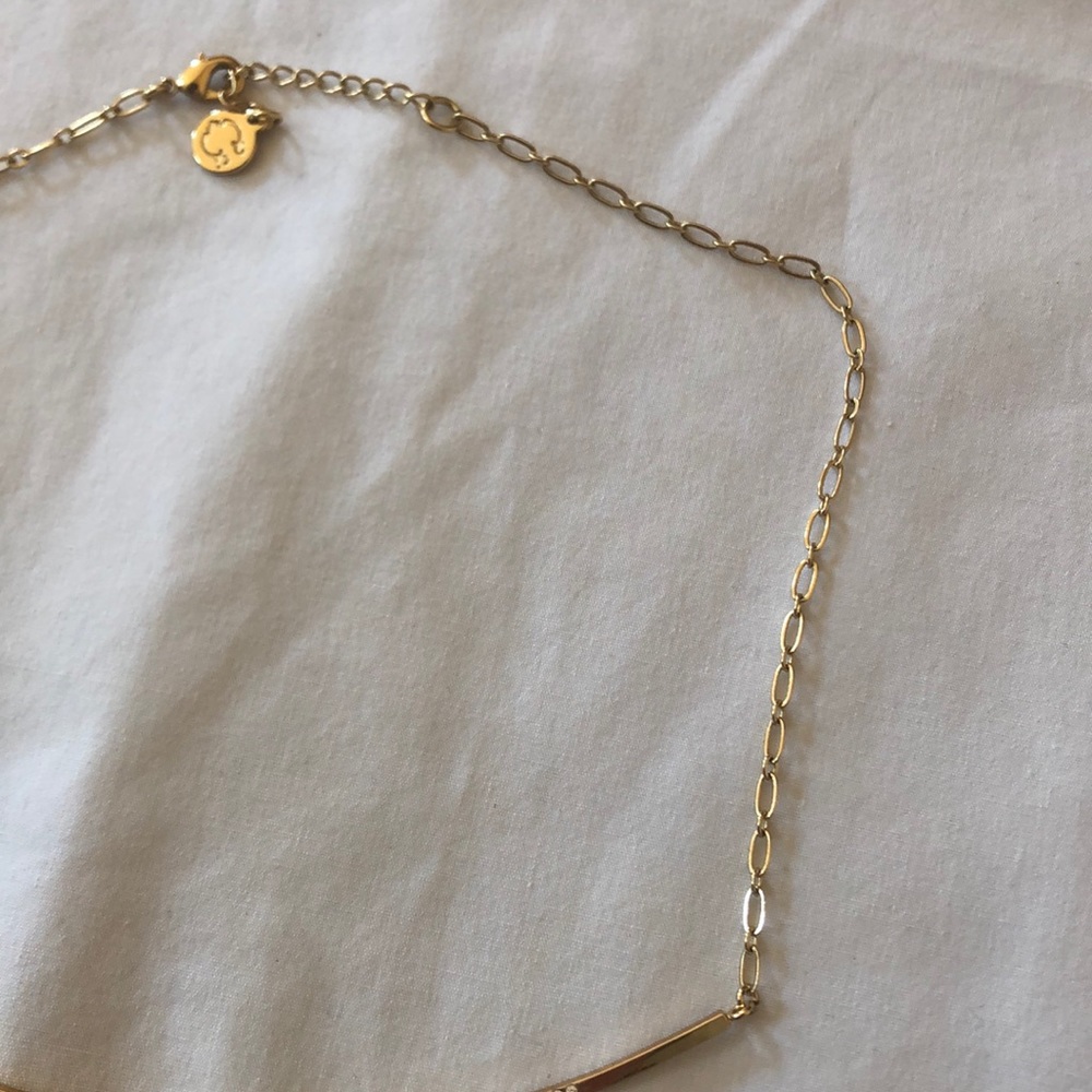 C. Wonder gold bar necklace - Picture 6 of 8